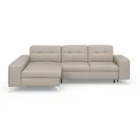 Sit&More Ecksofa SIT & MORE "Baviene L-Form", grau (elefant), B:286cm H:92cm T:176cm, Sofas, Ecksofa, inklusive Sitztiefenverstellung & Federkern, optional Schlaffunktion