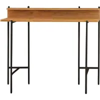 Möbilia Schreibtisch aus Akazie 120x85,5 cm