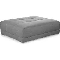 Jockenhöfer Hocker JOCKENHÖFER GRUPPE "Moldau Hocker", grau (hellgrau), B:120cm H:39cm T:120cm, Hocker, Hocker, Mega-Hocker im XXL-Format, Federkern