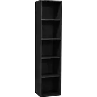 Mäusbacher Aktenregal MÄUSBACHER "Big System Office", schwarz (schwarzstahl), B:41cm H:180cm T:36cm, Holzwerkstoff, Regale, Aktenregal, Breite 41 cm