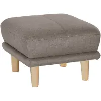 Trendmanufaktur Fußhocker "Cecilia", braun (tan), B:66cm H:44cm T:66cm, Hocker, Fußhocker