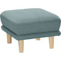 Trendmanufaktur Fußhocker "Cecilia", grün (mint), B:66cm H:44cm T:66cm, Hocker, Fußhocker