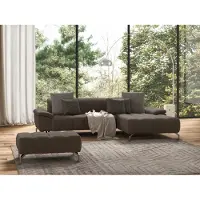 Sit&More Ecksofa SIT & MORE "Cool L-Form", grau (taupe), B:290cm H:79cm T:185cm, Sofas, Ecksofa, wahlweise mit Kopfteilverstellung und Vorziehsitz, motorisch