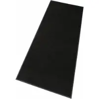 Wash & dry Fußmatte "Original Uni, Schmutzfangteppich" Gr. 11, schwarz, B:75cm H:9mm L:190cm, Kunstfaser, BY KLEEN-TEX, Teppiche, Fußmatte, Schmutzmatte, rutschhemmend, auch als Läufer erhältlich
