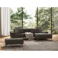 Sit&More Ecksofa SIT & MORE "Cool L-Form", braun (schlamm), B:290cm H:79cm T:185cm, Sofas, Ecksofa, wahlweise mit Kopfteilverstellung und Vorziehsitz, motorisch