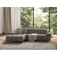 Sit&More Ecksofa SIT & MORE "Cool L-Form", grau, B:290cm H:79cm T:185cm, Sofas, Ecksofa, wahlweise mit Kopfteilverstellung und Vorziehsitz, motorisch