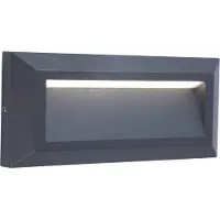 Lutec Helena LED Aussenwandleuchte 4000 K 10,5W IP54 Anthrazit