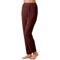 Feel Good Nickihose , Damen, Gr. 36/38, Normalgrößen, braun, 80% Baumwolle, 20% Polyester, unifarben, Hosen Nickihose