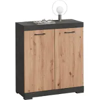 FMD Kommode "Bristol", braun (matera, artisan), B:80cm H:89,9cm T:34,9cm, Holzwerkstoff, Sideboards, Kommode, In unterschiedlichen Tiefen, mit verstellbaren Böden