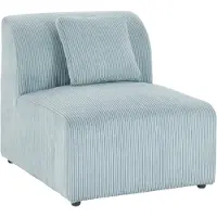 Otto Home Sessel "Alesund", blau (petrol), B:80cm H:84cm T:100cm, Cord (100% Polyester);Filzoptik (100% Polyester), Sessel, Sessel, als Einzelteil oder Modulteil für Sets