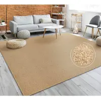 Paco Home Teppich "Porto 890", rechteckig, 13 mm Höhe, Kurzflor, Uni-Farben, ideal im Wohnzimmer & Schlafzimmer