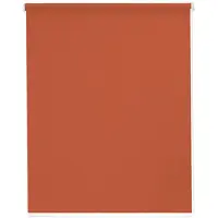 Sunlines Seitenzugrollo "Youngstyle Uni", orange (terra, weiß), B:182cm H:180cm, Aluminium, Kunststoff, Polyester, Rollos, Seitenzugrollo