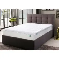 F.A.N. Topper "Kian", weiß, B:120cm H:5,5cm L:200cm, Komfortschaum, Topper, Topper, Komfortkern mit mehr als 1.000 Wellnesspunkten