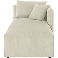 Otto Home Ottomane "Nöre", beige, B:90cm H:86cm T:172cm, 92% Polyester, 8% Polyamid, Sofas, Ottomane, Modul - zum Zusammenstellen; in vielen Bezugsqualitäten und Farben