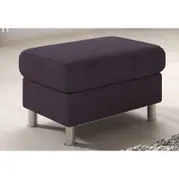 Trendmanufaktur Hocker "Rondo II 67 cm, bequem, Chromfüße", braun (rosybraun), B:67cm H:46cm T:53cm, 100% Polyester, Hocker, Hocker, wahlweise mit komfortablem Federkern, frei im Raum stellbar
