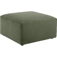 Otto Home Polsterhocker "Nöre", grün (dunkelgrün), B:80cm H:46cm T:80cm, 92% Polyester, 8% Polyamid, Hocker, Polsterhocker, Modul - zum Zusammenstellen; in vielen Bezugsqualitäten und Farben