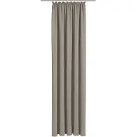 Wirth Vorhang "Dim out" Gr. 10, grau (taupe), B:285cm H:245cm, Polyester, Gardinen, Vorhang