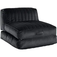 Home affaire Relaxsessel "Polly", grau (anthrazit), B:83cm H:80cm, Sessel, Relaxsessel, Loungesessel mit Schlaffunktion, perfekt als Gästebett, Daybed