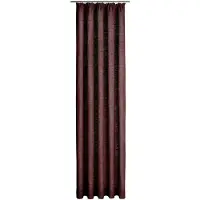 Wirth Vorhang "Trondheim 234 g/m2" Gr. 10, lila (beere), B:172cm H:225cm, Chenille, Polyacryl, Gardinen, Vorhang