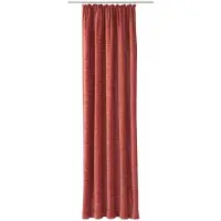 Wirth Vorhang "Warnow" Gr. 11, rosa (altrosa), B:132cm H:160cm, Chenille, Polyacryl, Gardinen, Vorhang, 270 g/m2