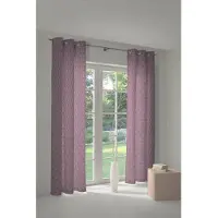 Adam Audio 1100000002199 ADAM "Little Parrot" Gr. 1, lila (aubergine), B:145cm H:145cm, Jacquard, Baumwolle (Bio-Baumwolle), Gardinen, 1100000002199, aus 100% Bio-Baumwolle