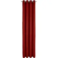 Wirth Vorhang "Holmsund 288g/qm" Gr. 1, rot, B:132cm H:145cm, Chenille, Polyacryl, Gardinen, Vorhang
