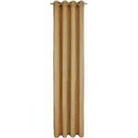 Wirth Vorhang "Holmsund 288g/qm" Gr. 10, gelb (ocker), B:172cm H:225cm, Chenille, Polyacryl, Gardinen, Vorhang