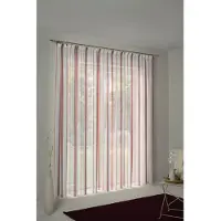 Wirth Vorhang "Nicole" Gr. 10, orange (terra), B:450cm H:175cm, Polyester, Gardinen, Vorhang, Store