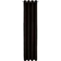 Wirth Vorhang "Holmsund 288g/qm" Gr. 10, schwarz, B:172cm H:225cm, Chenille, Polyacryl, Gardinen, Vorhang