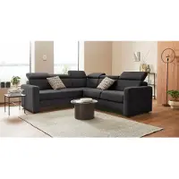 Sit&More Ecksofa SIT & MORE "Bologna L-Form", braun (espresso), B:247cm H:84cm T:227cm, Sofas, Ecksofa, Kopfteilverstellung, wahlweise mit Schlaffunktion und Schubkasten