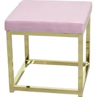 Inosign Sitzhocker , rosa, B:45cm H:45cm T:45cm, Hocker, Sitzhocker