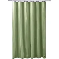 ADOB Duschvorhang , grün (olivgrün), B:180cm H:200cm, Polyethylen-Vinylacetat (PEVA), Duschvorhänge, Duschvorhang, Höhe 200 cm