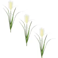 Creativ Green Kunstzweig "Pampasgras", beige (creme), B:15cm H:107cm, Kunststoff, Kunstpflanzen, Kunstzweig