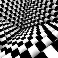 Papermoon 1100000002199 "Abstrakte Geometrie", bunt, B:2m L:1,5m, Vlies, Tapeten, 1100000002199
