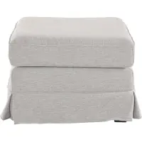 Home affaire Polsterhocker "Shadmoor", grau (hell grau), B:66cm H:48cm T:66cm, 100% Polyester, Hocker, Polsterhocker, Hussenoptik, in uni oder mit Blumendruck, passend zur Shadmoor-Serie