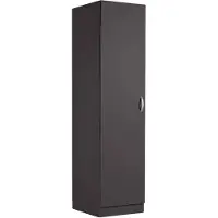 Wiho Küchen Seitenschrank WIHO KÜCHEN "Flexi", grau (front und korpus: anthrazit), B:50cm H:200cm T:57cm, Schränke, Seitenschrank