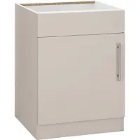 Wiho Küchen Spülenschrank WIHO KÜCHEN "Cali", beige (front und korpus: cashmere), B:60cm H:82cm T:57cm, Schränke, Spülenschrank, 60 cm breit, ohne Arbeitsplatte