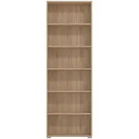 Otto Home Aktenregal "Tomar Regal Bücherregal", braun (sonoma eiche), B:70cm H:211,5cm T:24,5cm, Regale, Aktenregal, Bücherregal mit viel Stauraum, Maße (B/T/H): 70/24,5/211,5 cm