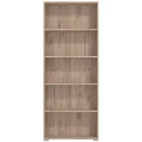 Otto Home Aktenregal "Tomar Regal Bücherregal", grau (grau eiche), B:70cm H:176,5cm T:24,5cm, Regale, Aktenregal, Bücherregal mit viel Stauraum, Maße (B/T/H): 70/24,5/176,5 cm