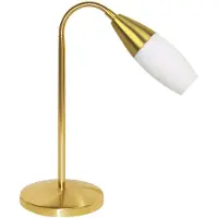Näve LED-Tischleuchte, BxL: 130 x 130 mm, inkl. Leuchtmittel - braun
