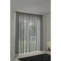 Wirth Vorhang "LORCA" Gr. 1, grau, B:132cm H:150cm, Obermaterial: 66% Polyester, 34% Baumwolle, Gardinen, Vorhang