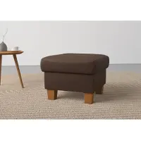 Otto Home Stauraumhocker "Caldera", braun (dunkelbraun), B:58cm H:48cm T:58cm, 100% Polyester, Hocker, Stauraumhocker, Stauraum, auch in Easy Care-Bezug für einfaches Reinigen mit Wasser