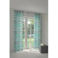 Adam Audio Vorhang ADAM "Bio Bel" Gr. 1, blau, B:145cm H:145cm, Jacquard, Baumwolle (Bio-Baumwolle), Gardinen, Vorhang, aus 100% Bio-Baumwolle