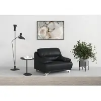 Cotta Sessel "Maranello", schwarz, B:118cm H:86cm T:93cm, Sessel, Sessel