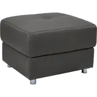 Places Of Style Polsterhocker "Pareli", braun, B:72cm H:47cm T:64cm, Hocker, Polsterhocker, mit komfortablen Federkern und Stauraum