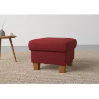 Otto Home Stauraumhocker "Caldera", rot (bordeaux), B:58cm H:48cm T:58cm, 100% Polyester, Hocker, Stauraumhocker, Stauraum, auch in Easy Care-Bezug für einfaches Reinigen mit Wasser