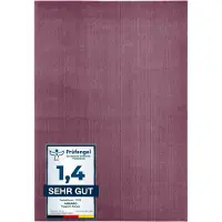 Andiamo Teppich "Arezzo", rechteckig, 16 mm Höhe, Uni Farben, weicher Flor, waschbar, ideal im Wohnzimmer & Schlafzimmer