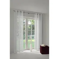 Wirth Vorhang "Patricia" Gr. 10, weiß, B:300cm H:175cm, Voile, Polyester, Gardinen, Vorhang, Store