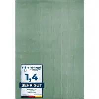 Andiamo Teppich "Arezzo", rechteckig, 16 mm Höhe, Uni Farben, weicher Flor, waschbar, ideal im Wohnzimmer & Schlafzimmer