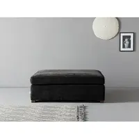 Home affaire Polsterhocker "Skara XXL", grau (anthrazit), B:120cm H:48cm T:130cm, 100% Polyester, Hocker, Polsterhocker, Passend zur Serie »Skara XXL«.